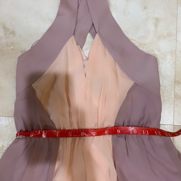 Blush & Lavendar Breathtaking Detailed Maxi Dress - Picture 9 of 13